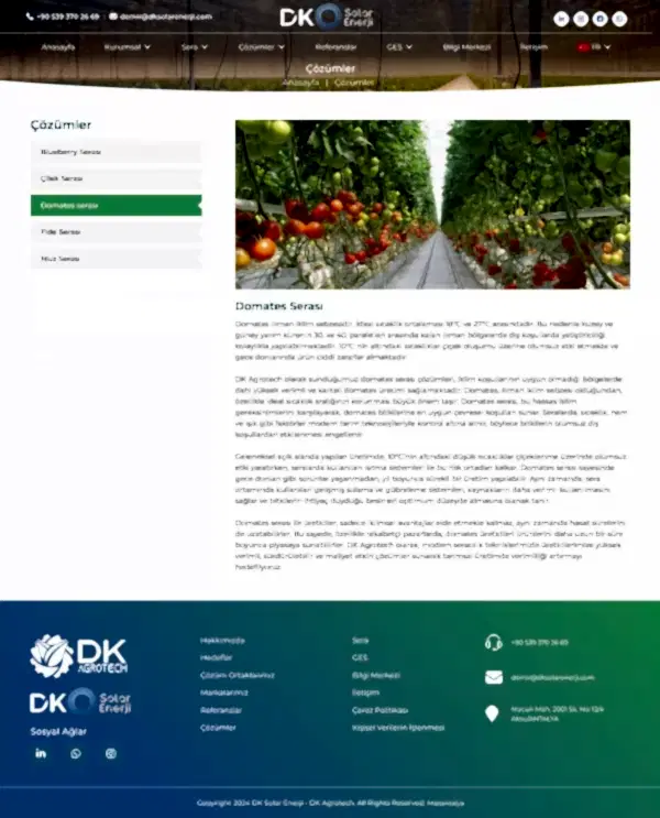 Dk Agrotech | Dk Solar Enerji